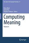 E-Book (pdf) Computing Meaning von Harry Bunt, Johan Bos, Stephen Pulman