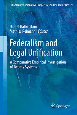 Fester Einband Federalism and Legal Unification von 