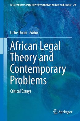 E-Book (pdf) African Legal Theory and Contemporary Problems von Oche Onazi