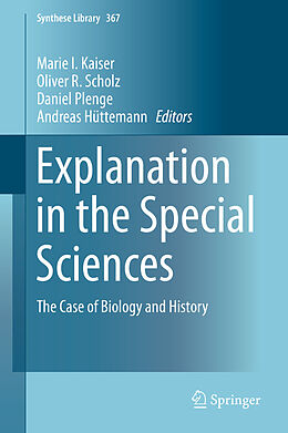 eBook (pdf) Explanation in the Special Sciences de Marie I. Kaiser, Oliver R. Scholz, Daniel Plenge