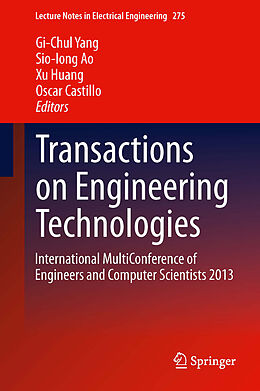 Fester Einband Transactions on Engineering Technologies von 