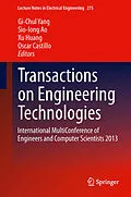 E-Book (pdf) Transactions on Engineering Technologies von Gi-Chul Yang, Sio-Iong Ao, Xu Huang