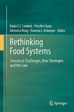 Livre Relié Rethinking Food Systems de 