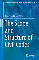 Livre Relié The Scope and Structure of Civil Codes de 