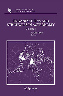 Kartonierter Einband Organizations and Strategies in Astronomy 6 von 