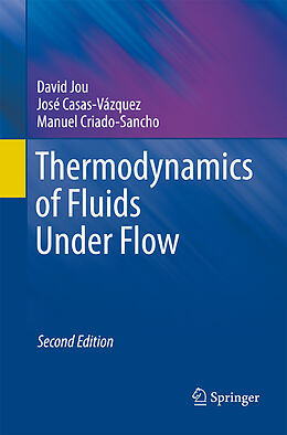 Kartonierter Einband Thermodynamics of Fluids Under Flow von David Jou, Manuel Criado-Sancho, José Casas-Vázquez