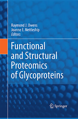 Couverture cartonnée Functional and Structural Proteomics of Glycoproteins de 