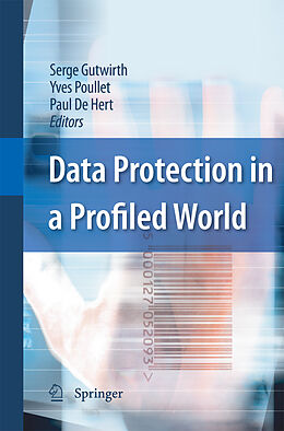 Couverture cartonnée Data Protection in a Profiled World de 