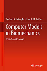 Couverture cartonnée Computer Models in Biomechanics de 