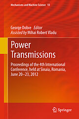 Couverture cartonnée Power Transmissions de 