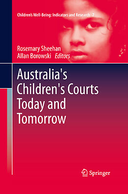 Couverture cartonnée Australia's Children's Courts Today and Tomorrow de 