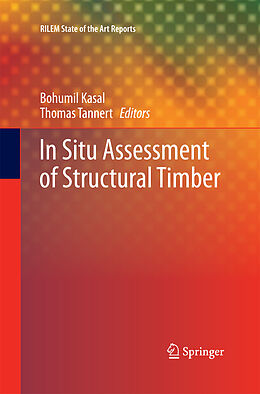 Kartonierter Einband In Situ Assessment of Structural Timber von 