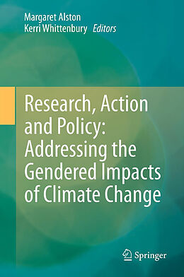 Couverture cartonnée Research, Action and Policy: Addressing the Gendered Impacts of Climate Change de 