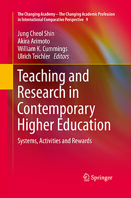 Kartonierter Einband Teaching and Research in Contemporary Higher Education von 