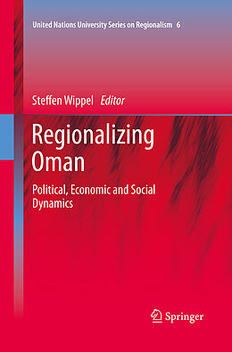 Couverture cartonnée Regionalizing Oman de 