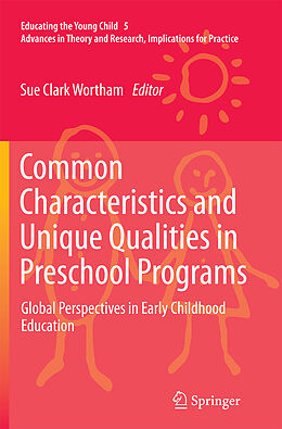 Kartonierter Einband Common Characteristics and Unique Qualities in Preschool Programs von 