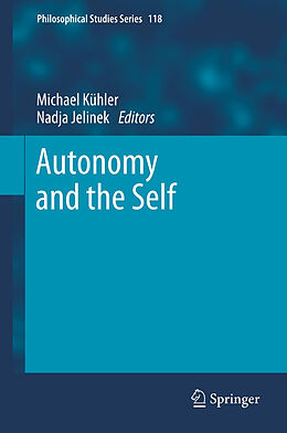 Couverture cartonnée Autonomy and the Self de 