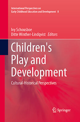 Couverture cartonnée Children's Play and Development de 