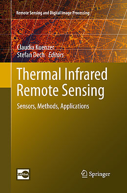 Couverture cartonnée Thermal Infrared Remote Sensing de 