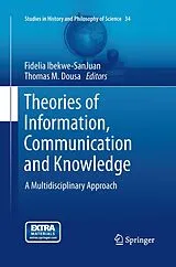 Kartonierter Einband Theories of Information, Communication and Knowledge von