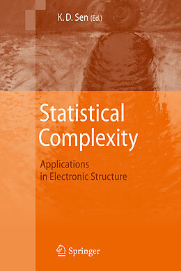 Couverture cartonnée Statistical Complexity de 