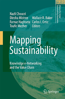 Couverture cartonnée Mapping Sustainability de 