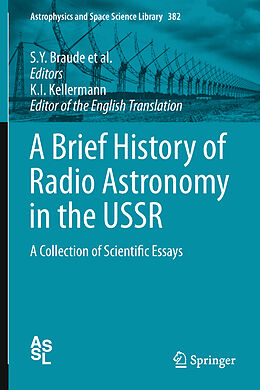 Kartonierter Einband A Brief History of Radio Astronomy in the USSR von 