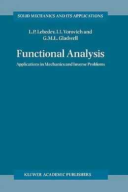 E-Book (pdf) Functional Analysis von Leonid P. Lebedev, Iosif I. Vorovich, G. M. L. Gladwell