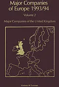 E-Book (pdf) Major Companies of Europe 1993/94 von R. M. Whiteside, A. Wilson, S. Blackburn