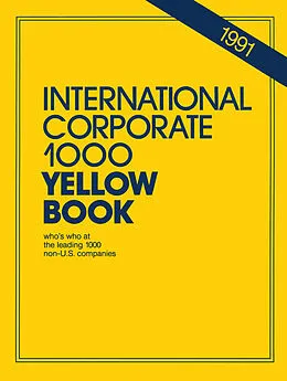E-Book (pdf) International Corporate 1000 Yellow Book von 