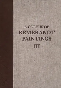 E-Book (pdf) A Corpus of Rembrandt Paintings von 