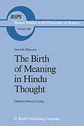 E-Book (pdf) The Birth of Meaning in Hindu Thought von David B. Zilberman