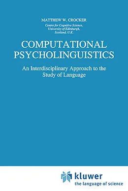 E-Book (pdf) Computational Psycholinguistics von Matthew W. Crocker