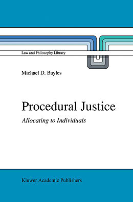 eBook (pdf) Procedural Justice de M. E. Bayles