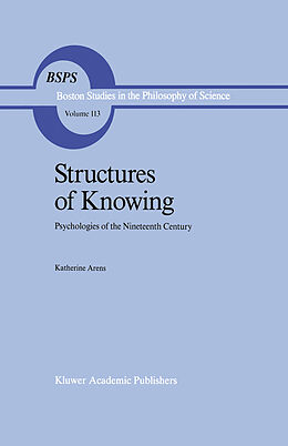 E-Book (pdf) Structures of Knowing von Katherine Arens