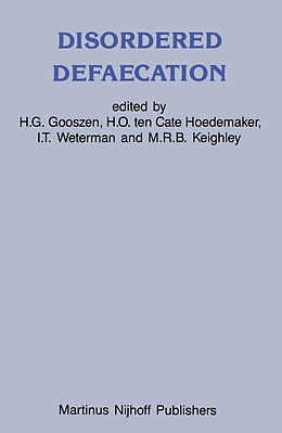 E-Book (pdf) Disordered Defaecation von 