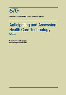 E-Book (pdf) Anticipating and Assessing Health Care Technology von 