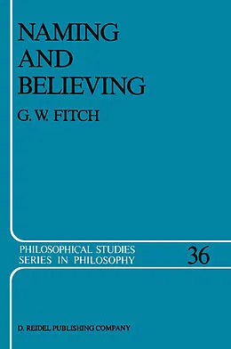 E-Book (pdf) Naming and Believing von G. W. Fitch