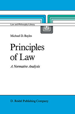 eBook (pdf) Principles of Law de M. E. Bayles