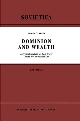 E-Book (pdf) Dominion and Wealth von D. C. Kline