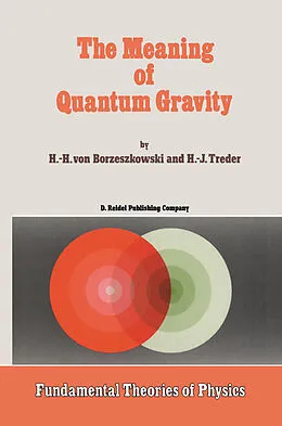 E-Book (pdf) The Meaning of Quantum Gravity von Horst-Heino Borzeszkowski, H. J. Treder