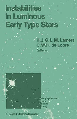 E-Book (pdf) Instabilities in Luminous Early Type Stars von 