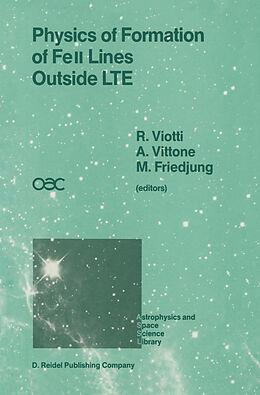 E-Book (pdf) Physics of Formation of FeII Lines Outside LTE von 