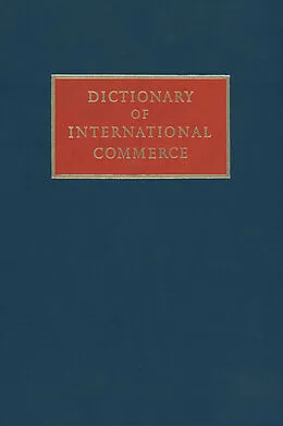 E-Book (pdf) Dictionary of International Commerce von W. J. Miller