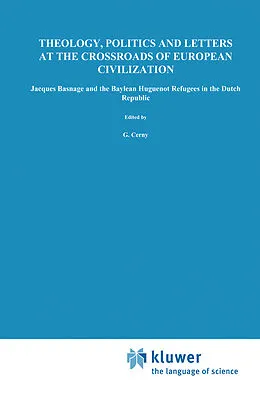E-Book (pdf) Theology, Politics and Letters at the Crossroads of European Civilization von G. Cerny