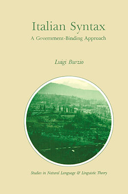 eBook (pdf) Italian Syntax de L. Burzio