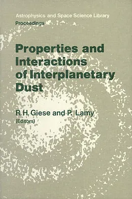 E-Book (pdf) Properties and Interactions of Interplanetary Dust von 