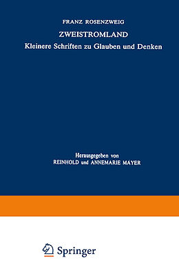 eBook (pdf) Zweistromland de U. Rosenzweig, Reinhold Mayer, Annemarie Mayer