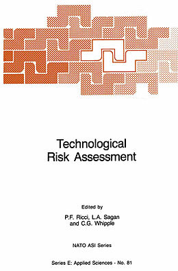 Kartonierter Einband Technological Risk Assessment von 