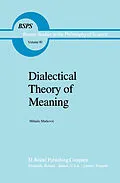 E-Book (pdf) Dialectical Theory of Meaning von Mihailo Markovic